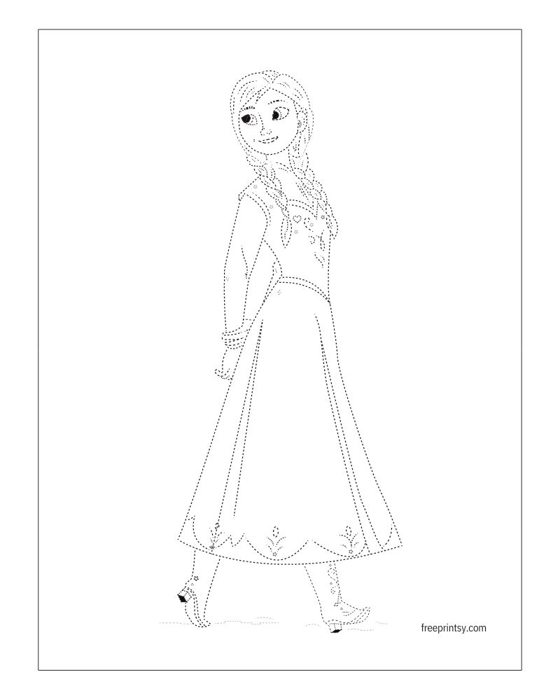 Beautiful anna tracing lines pdf