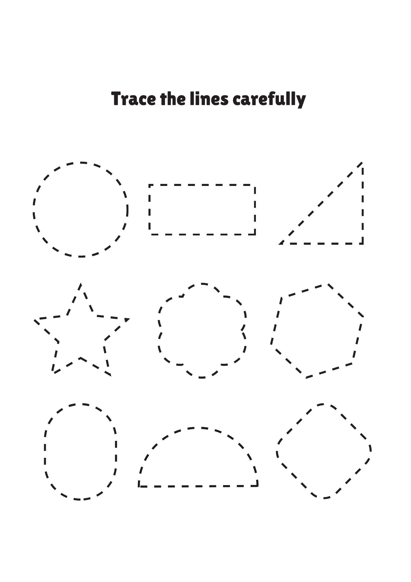 geometrical shape tracing lines PDF (2)